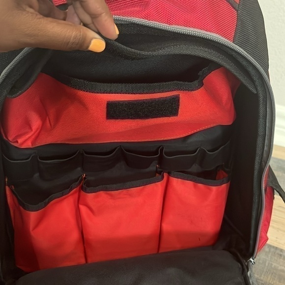 Lincoln Electric All-in-One Welders Backpack | Tool PPE and Electronics Storage - Picture 10 of 12